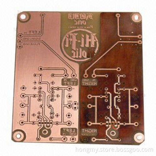 Bare Copper PCB with FR4 Board Material